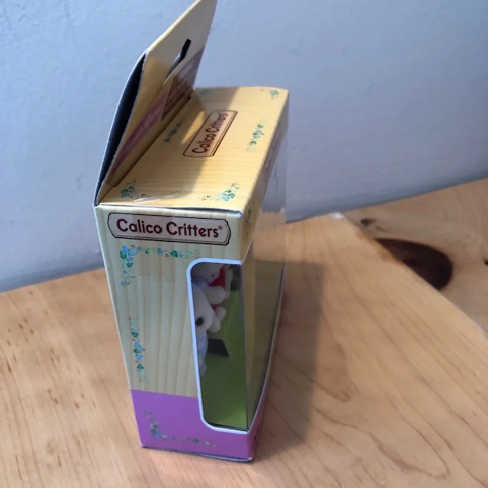 New Retired Calico Critters Baby Friends Kitten Bunny Chipmunk - Picture 3 of 12